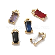 Подвески из светло-золотого латунного стекла FIND-K016-03KCG