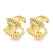 Серьги-манжеты из латуни EJEW-C104-156G