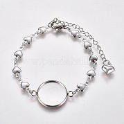 Изготовление браслета из нержавеющей стали 304 STAS-L248-009P