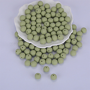 Круглые силиконовые фокусные бусины SI-JX0046A-70