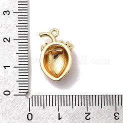 Латунные микро проложить кубического циркония подвески&nbsp;KK-Z131-15G-02