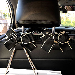 4 шт. пластиковые крючки для автомобильных сидений&nbsp;AJEW-CA0005-25