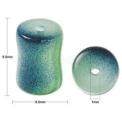 100шт ручной работы бусины лэмпворк LAMP-CJ0001-59