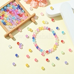 12 цвет прозрачных акриловых бусин&nbsp;MACR-YW0003-12