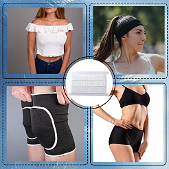 5 ярд плоской полиэстеровой противоскользящей эластичной ленты&nbsp;OCOR-GF0005-69B