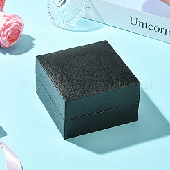 Коробки для часов из искусственной кожи с узором личи CON-WH20013-02B