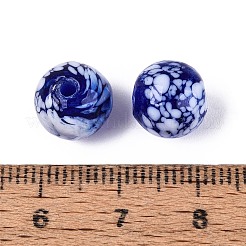 Perles vernissées manuelles&nbsp;LAMP-N042-03B