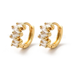 Латунные серьги обруча&nbsp;EJEW-S256-03B-G