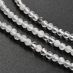 Бусины из натурального радужного лунного камня&nbsp;LS-G-RM2025-A15-2mm