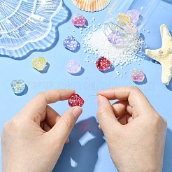 14шт 7 цвета бусины лэмпворк ручной работы&nbsp;LAMP-CJ0002-17