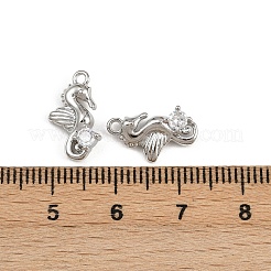 Латунные микро проложить кубического циркония подвески&nbsp;KK-C115-08P