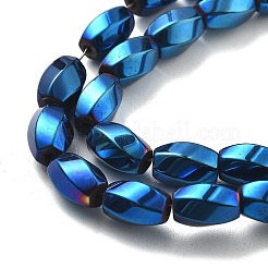 Гальванические нити из синтетических немагнитных гематитовых бусин G-P545-G02-02E