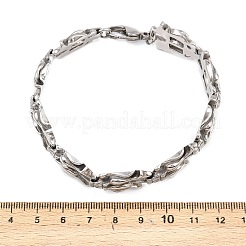 Браслеты из звеньевой цепи из нержавеющей стали 304&nbsp;BJEW-D379-09P