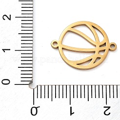 Подвески-шармы для спортивных мячей из нержавеющей стали 304&nbsp;LS-STAS-M076-11G