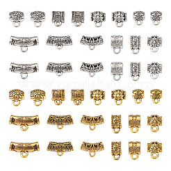 100 шт. 20 стильные тибетские поручни из сплава&nbsp;TIBEB-TA0001-27