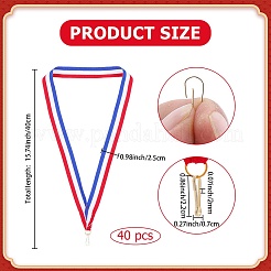 40 sangle pour médaille en polyester&nbsp;AJEW-CP0009-32C