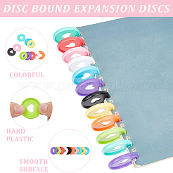 60 disco raccoglitore ad anelli rotondi in plastica a fogli mobili&nbsp;FIND-GF0009-71
