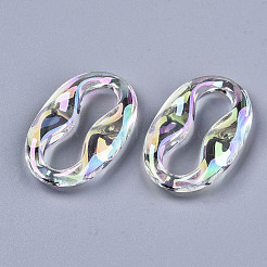 Прозрачные акриловые соединительные кольца&nbsp;PACR-N010-027