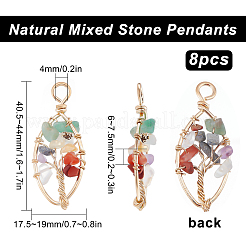 Природных драгоценных камней подвески&nbsp;G-SC0001-92
