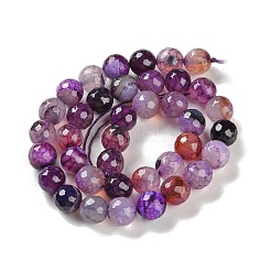 Природный агат бисер нитей&nbsp;G-M437-C01-01O