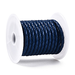 Cable trenzado de cuero de vaca&nbsp;NWIR-N005-01M-3mm