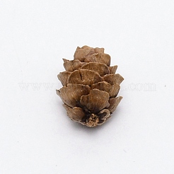 Ornements de pomme de pin en bois sur le thème de noël&nbsp;AJEW-WH0240-62