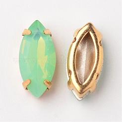 Шить на горный хрусталь RGLA-K001-B-7x15mm-M