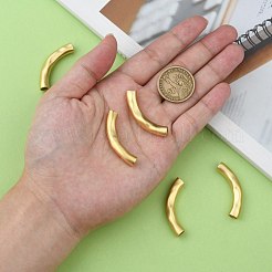 Латунные трубки изогнутой бисера KK-K238-38MG