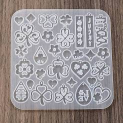 Серия клевер силиконовые Молды для украшений своими руками&nbsp;LS-SIMO-R012-01B