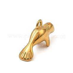 Ozean Thema 304 Edelstahl Charms&nbsp;LS-STAS-I356-03G-04
