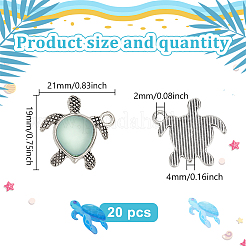 20 шт. Подвески из сплава в тибетском стиле&nbsp;FIND-GO0003-23B