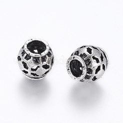 Европейские сплавочные бусины тибетского стиля  PALLOY-K079-16AS