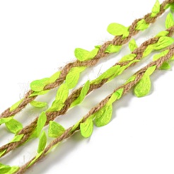 Поделки венок листва зеленые листья лента декоративный&nbsp;OCOR-M007-01B