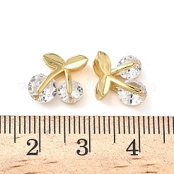 Латунные микро проложить кубического циркония подвески&nbsp;KK-D502-15G