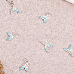 10шт латунные подвески с микропаве и кубическим цирконием&nbsp;KK-BBC0020-40