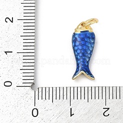 Латунь эмаль подвески KK-U062-22G-03