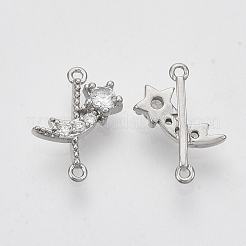 Соединители из латуни с микрочастицами и кубическим цирконием&nbsp;KK-T050-44P-NF