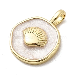 Латунь эмаль подвески&nbsp;KK-P338-08G-04