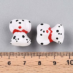 Эмалевые бусины ручной работы в технике лэмпворк LAMP-N029-01I