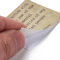 60шт набор бумажных наклеек с вдохновляющими словами мудрости DIY-C062-04