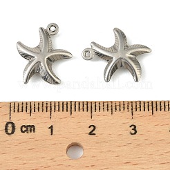 Подвески из нержавеющей стали 304. Подвеска в виде морской звезды STAS-A190-03P