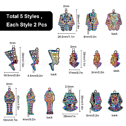 Подвески из сплава 10 шт.&nbsp;PALLOY-SC0003-74