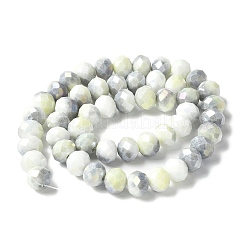 Стеклянные бусины с гальваническим покрытием &nbsp;LAMP-S068-11F