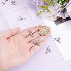 6 broche de acero inoxidable 201 para convertir collares en ganchos colgantes.&nbsp;STAS-BBC0010-60