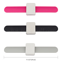 Bracelet magnétique unisexe en silicone&nbsp;BJEW-GF0001-01