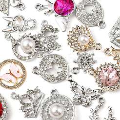 Подвески из сплава и страза&nbsp;ALRI-XCP0001-14GP