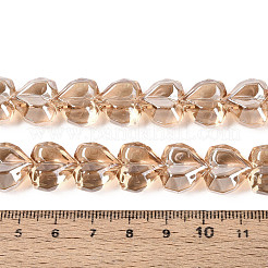 Гальванизируйте прозрачное стекло бисер нитей&nbsp;EGLA-B012-AB13