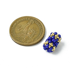 Миюки круглые рокайльские бусины бисерные подвески PALLOY-MZ00208