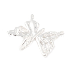 925 подвеска в форме бабочки из стерлингового серебра с прозрачными кубическими цирконами STER-S013-03S