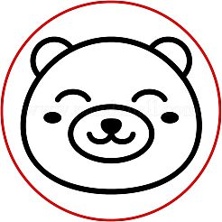 1шт латунная головка штампа DIY-OC0008-42D